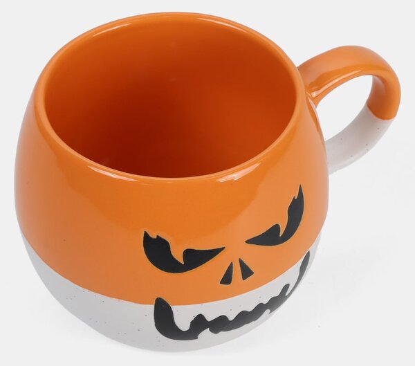 Sinsay - Bögre Halloween mintával - mandarinsárga