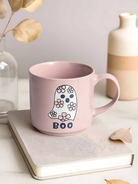 Sinsay - Bögre Halloween mintával - pasztellpink