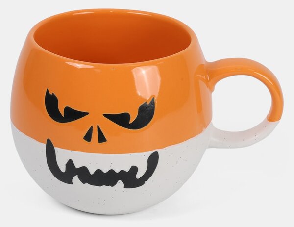 Sinsay - Bögre Halloween mintával - mandarinsárga