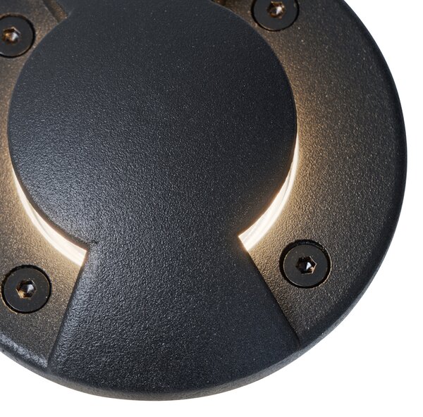 Modern Földi Spotlámpa Fekete GU10 50mm 2-Fényhatás IP65/IP67 - Pince
