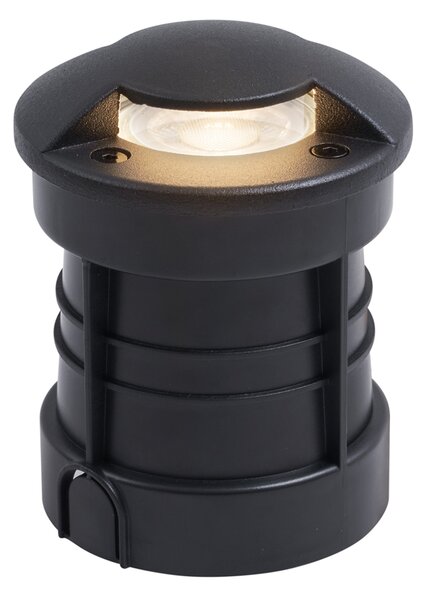 Modern Földi Spotlámpa Fekete GU10 50mm 2-Fényhatás IP65/IP67 - Pince