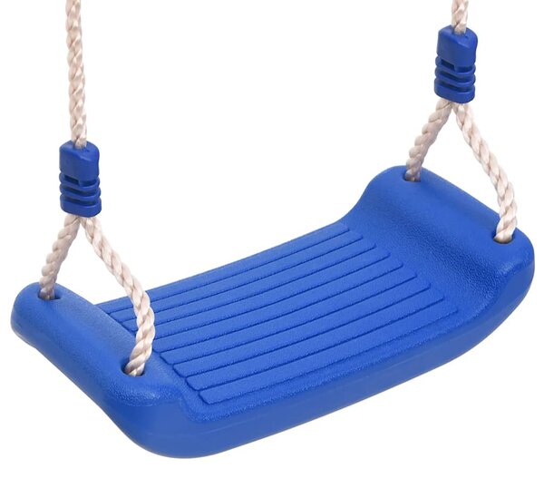 2 db kék polietilén hinta kötéllel 37 x 15 cm