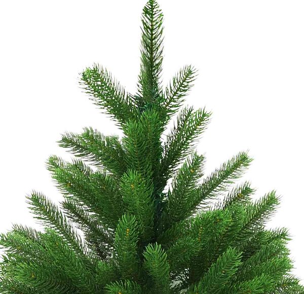 Zöld műkarácsonyfa élethű tűlevelekkel 120 cm