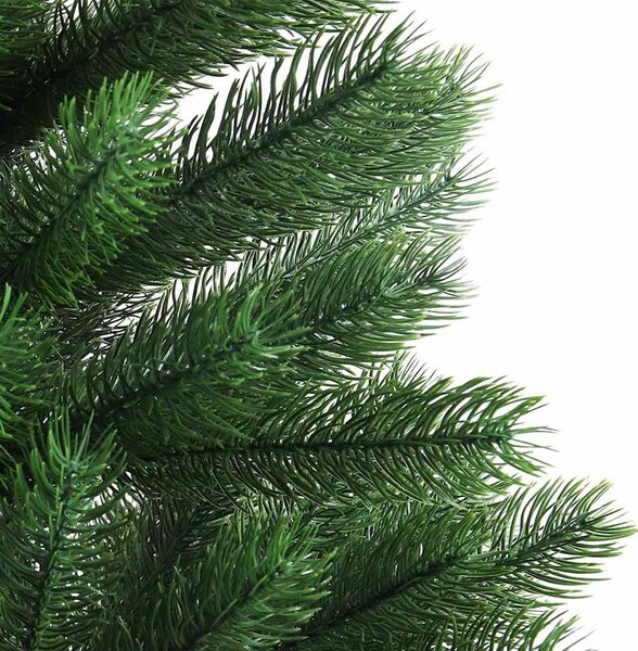 Zöld műkarácsonyfa élethű tűlevelekkel 90 cm