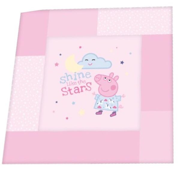 Peppa malac babatakaró és játszószőnyeg (rose)