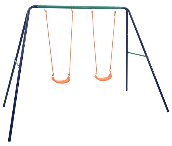 Acél hintakészlet 2 db üléssel