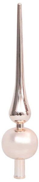 Csuklópántos műkarácsonyfa 150 LED-del és gömbökkel 150 cm