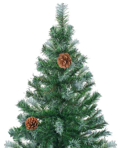 Műfenyő fenyőtobozokkal 210 cm