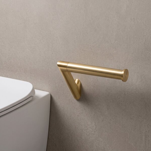 Falra szerelhető wc papír tartó Will Brush Gold