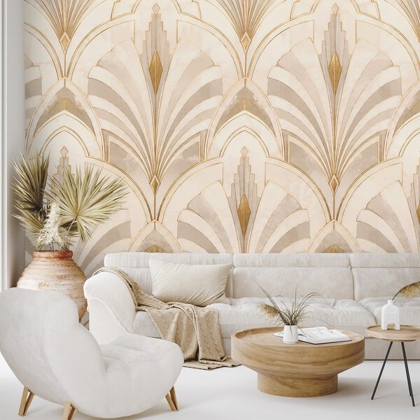 Tapéta luxus art deco geometria