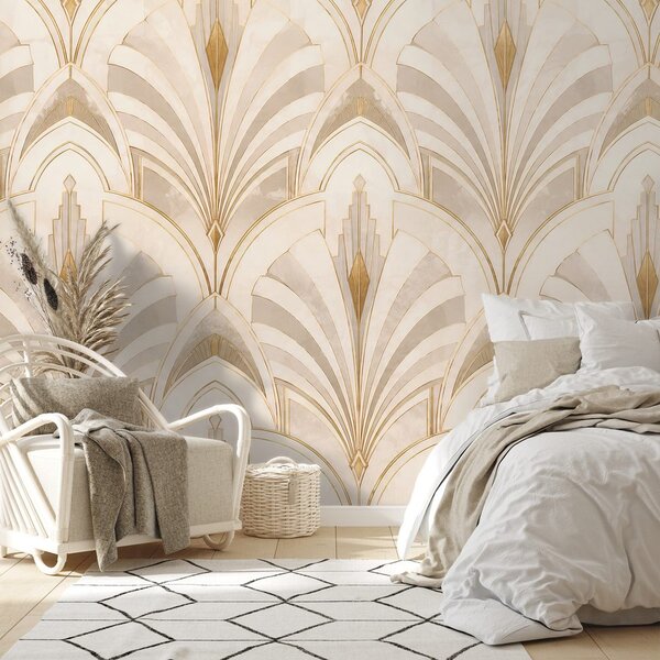 Tapéta luxus art deco geometria