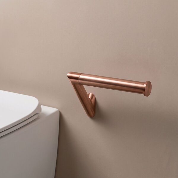 Falra szerelhető wc papír tartó Will Brush Copper