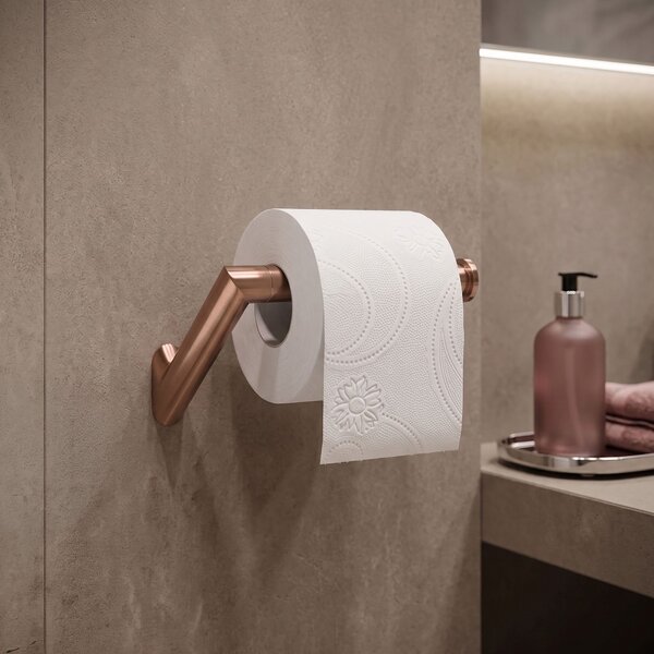 Falra szerelhető wc papír tartó Will Brush Copper