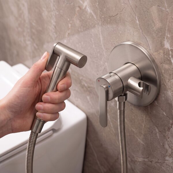 Bidé csap Rea Ontario Brush Nickel