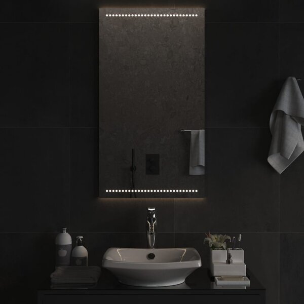 LED-es fürdőszobatükör 50x90 cm
