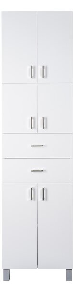 Viva STYLE fürdőszobai ÁLLÓSZEKRÉNY 192 magas szennyestartós -50 x 35 x 192 cm