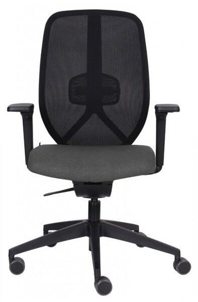 GRO-4U BS Black ergonomikus forgószék deréktámasszal