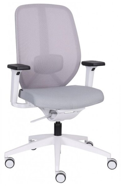 GRO-4U GS Grey ergonomikus forgószék deréktámasszal