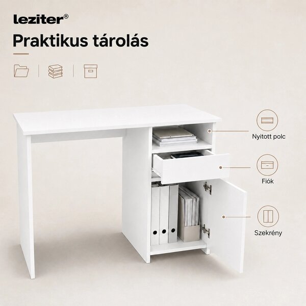Family Pro íróasztal szett Fit ergonomikus forgószékkel
