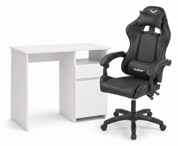 Family Pro íróasztal szett Raven gamer forgószékkel