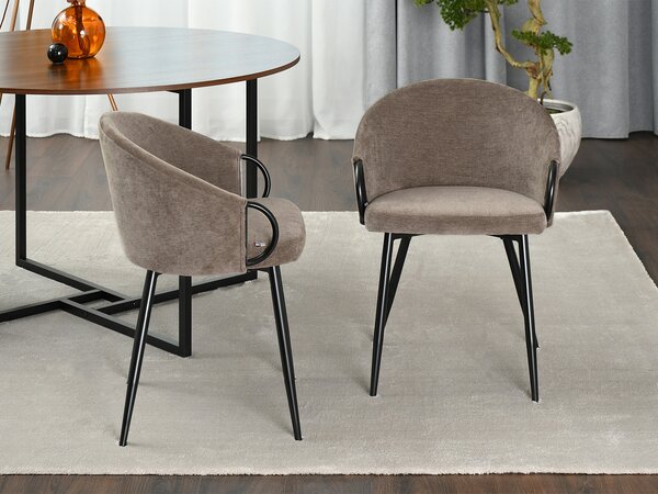 Szék Carma K (homok + fekete)