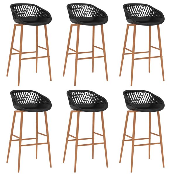 7 részes fekete bárszett