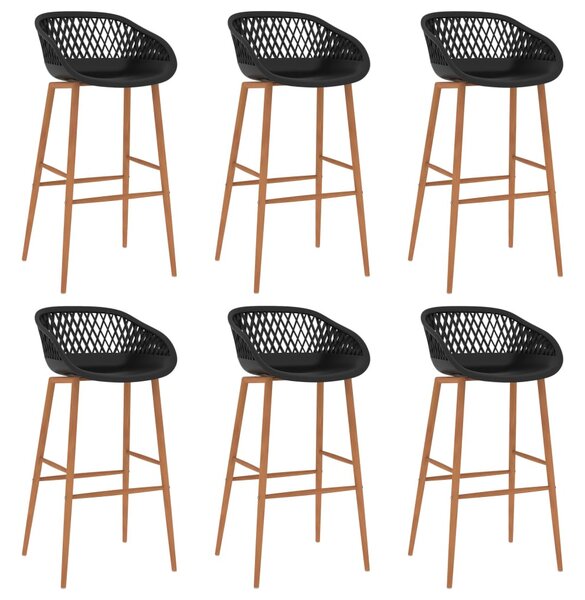 7 részes fekete bárszett