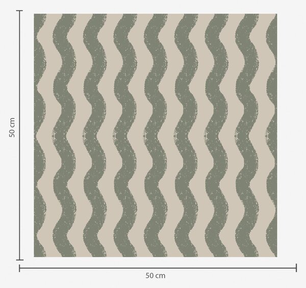 Tapéta Hullámos zöld mintázat világos háttér előtt, Tapétá geometria, Tapétá geometria csíkok, a01188v1 : Uwalls.hu