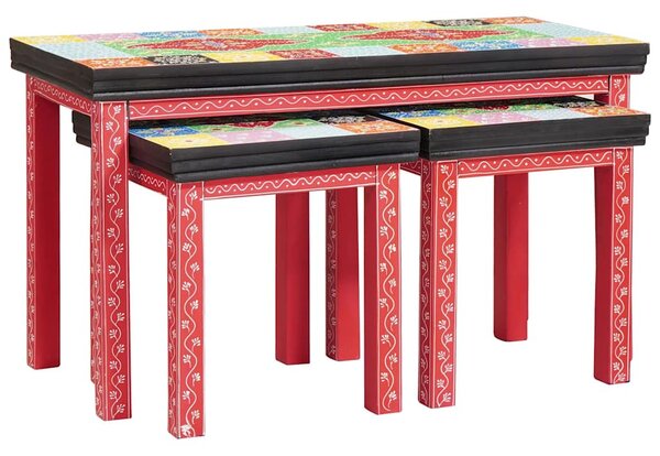 Végasztal 2 db Sokszínű 90 x 40 x 50 cm
