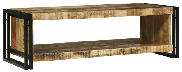 Dohányzóasztal Barna 120 x 50 x 38 cm Tömör Mangófát