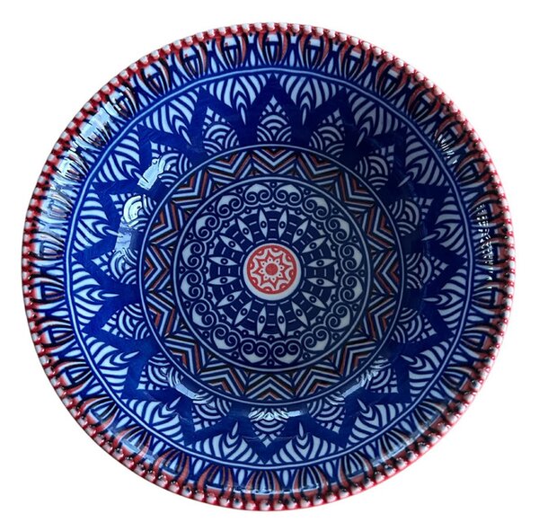 Salátástál 18 cm x 18 cm x 5 cm Szicília mintával