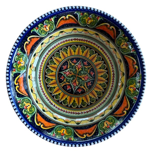 Salátástál 18 cm x 18 cm x 5 cm Szicília mintával