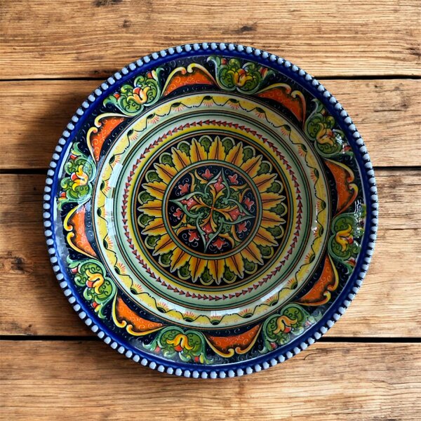 Salátástál 18 cm x 18 cm x 5 cm Szicília mintával