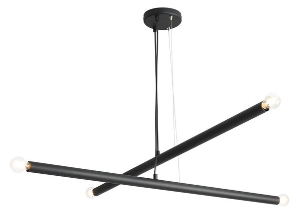 Aldex modern függeszték tubo fekete ald1072l1