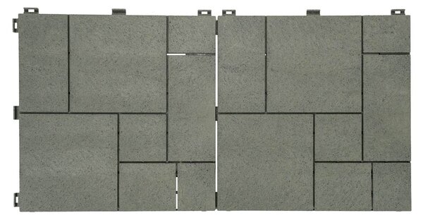 Multy home Gumi csempe STONE MOSAIC 30 x 30 cm, zöld