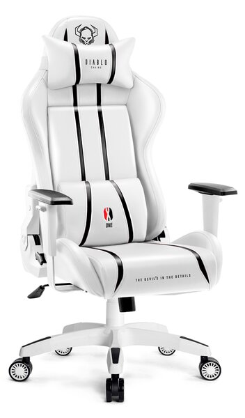 Diablo X-One 2.0 gamer szék Nagy méret: fehér-fekete Diablochairs