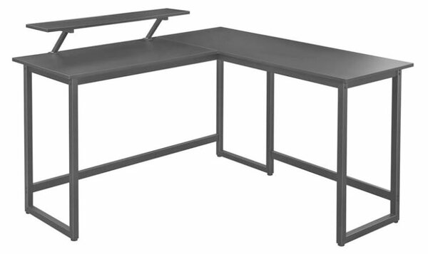 L alakú számítógép asztal 140 x 130 x 89 cm (H x Sz x M)