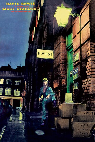 Plakát David Bowie - ziggy stardust, (61 x 91.5 cm)
