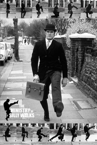 Plakát Monty Python - the ministry of silly walks, (61 x 91.5 cm)