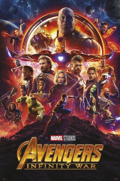 Plakát Avengers Infinity War - One Sheet, (61 x 91.5 cm)