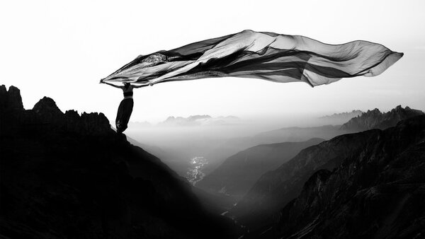 Művészeti fotózás Free as the wind, Patrick Odorizzi, (40 x 22.5 cm)