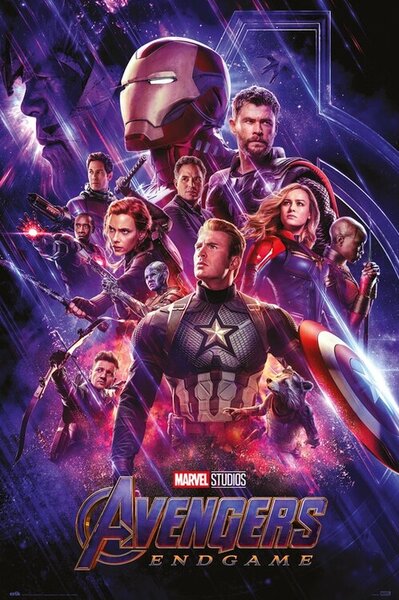 Plakát Avengers: Endgame, (61 x 91.5 cm)