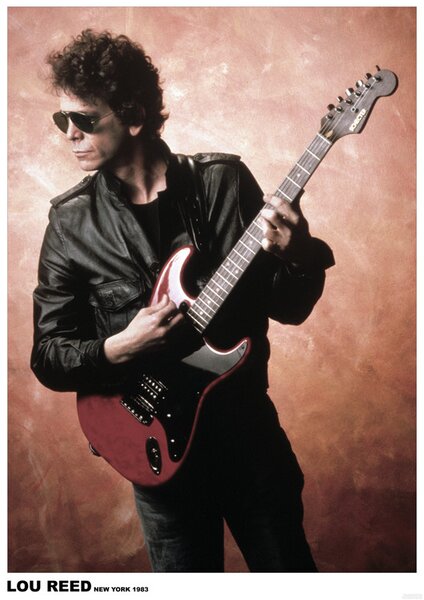 Plakát Lou Reed - New York 1983, (59.4 x 84 cm)