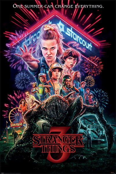 Plakát Stranger Things - Summer of 85