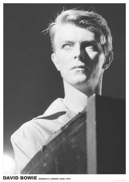 Plakát David Bowie - Wembley 1978