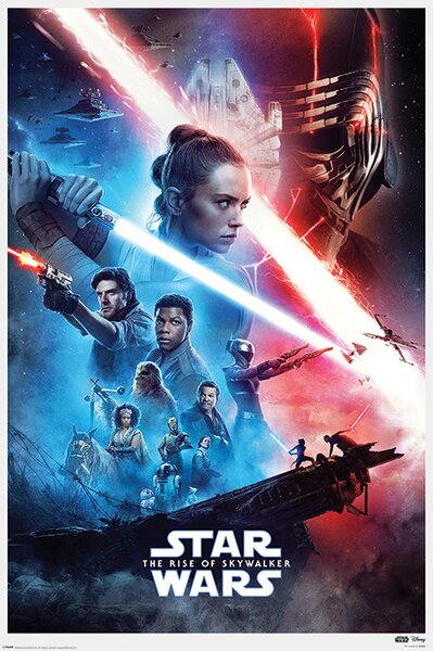 Plakát Star Wars: Skywalker kora - Saga, (61 x 91.5 cm)