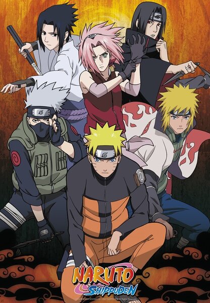 Plakát Naruto Shippuden, (61 x 91.5 cm)