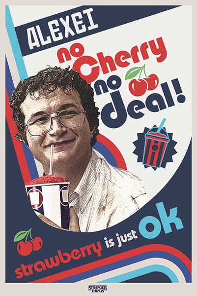 Plakát Stranger Things - No Cherry No Deal, (61 x 91.5 cm)