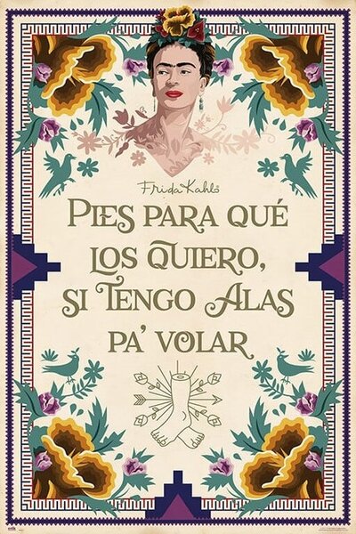 Plakát Frida Kahlo