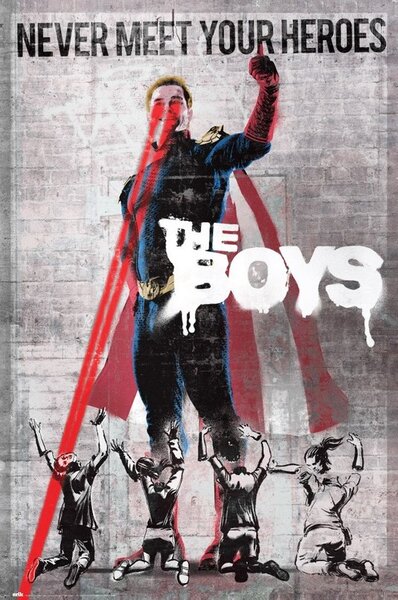 Plakát The Boys - Never Meet Your Heroes, (61 x 91.5 cm)